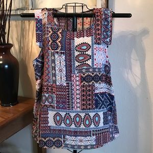 Papermoon Multicolor Short Sleeve Size L